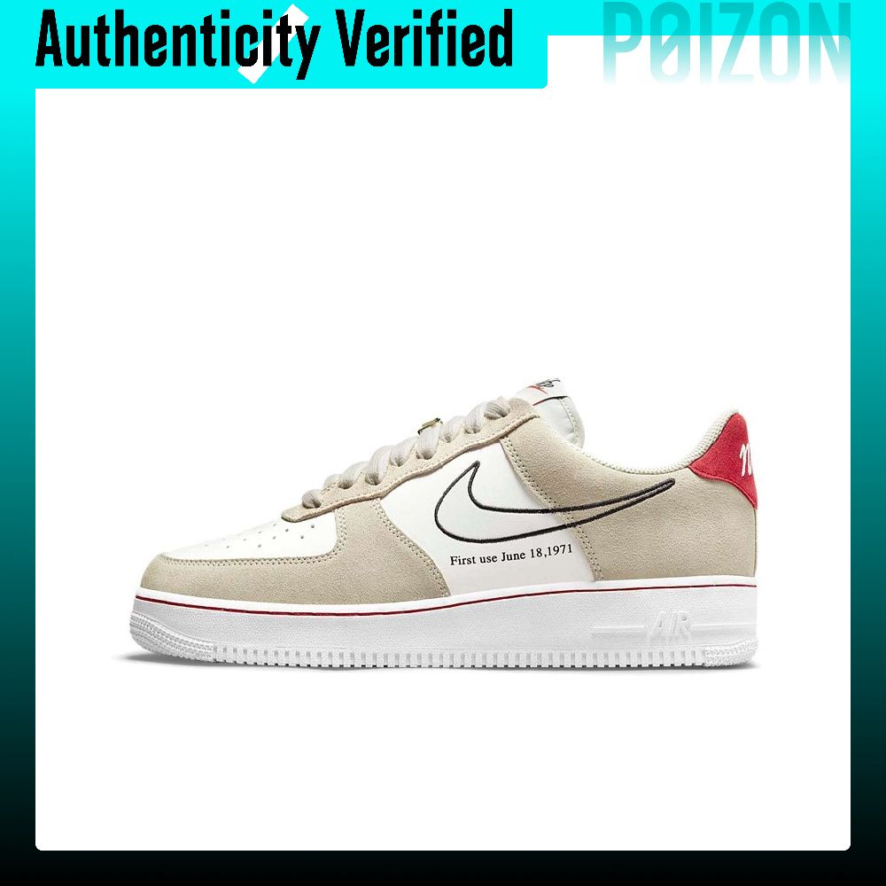 Nike Shoes Air Force 1 - ナイキ エアフォース1 スケートシューズ メンズ ローカット エクリュ/レッド