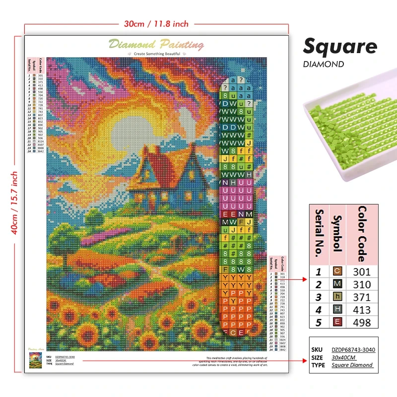 5D DIY ダイヤモンドペイントキット セーラームーン タ - Photo Mosaic Print のレビューと価格